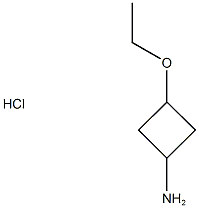 3-ethoxycyclobutanamine hcl Struktur