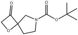 tert-butyl 3-oxo-1-oxa-6-azaspiro[3.4]octane-6-carboxylate Structure