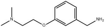 [2-(3-Aminomethyl-phenoxy)-ethyl]-dimethyl-amine|{3-[2-(二甲氨基)乙氧基]苯基}甲胺