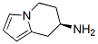 7-Indolizinamine,5,6,7,8-tetrahydro-,(R)-(9CI) Structure