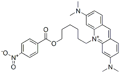 140866-76-8 3,6-bis(dimethylamino)-10-(6-(4-nitrobenzoyloxy)hexyl)acridinium