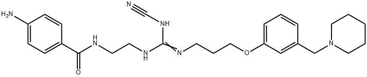 アミノポテンチジン 化学構造式