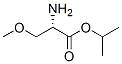 Serine,  O-methyl-,  1-methylethyl  ester 结构式