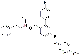 140890-71-7 N-(2-bis(4-fluorophenyl)methoxy)ethyl-(2-phenyl)ethylamine maleate