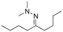 5-Nonanone dimethyl hydrazone Structure