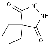 1-Pyrazolidinyl,  4,4-diethyl-3,5-dioxo-  (9CI)|