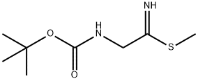 Ethanimidothioic acid, [[(1,1-dimethylethoxy)carbonyl]amino]-, methyl ester Structure