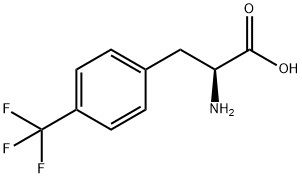 4-(TRIFLUOROMETHYL)-DL-PHENYLALANINE Struktur
