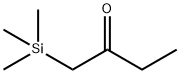 (TRIMETHYLSILYLMETHYL) ETHYL KETONE 化学構造式