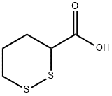 1,2-Dithiane-3-carboxylic acid,14091-98-6,结构式