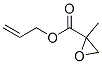 Oxiranecarboxylic acid, 2-methyl-, 2-propenyl ester (9CI) Structure