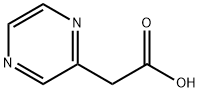 2-吡嗪乙酸 结构式