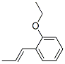2-ETHOXY-(1-PROPENYL)BENZENE 化学構造式