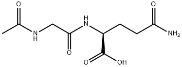 N-ACETYL-L-GLYCYL-L-GLUTAMINE 化学構造式