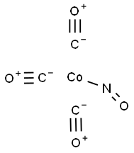 三羰基亚硝酰基钴,14096-82-3,结构式