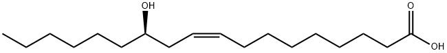 蓖麻油酸,141-22-0,结构式