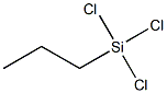トリクロロ(プロピル)シラン 化学構造式