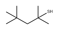 1,1,3,3-四甲基-1-丁硫醇,141-59-3,结构式