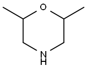 2,6-ジメチルモルホリン 化学構造式