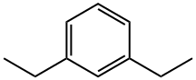 1,3-ジエチルベンゼン 化学構造式