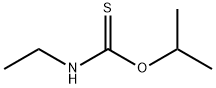 N-エチルチオカルバミド酸O-イソプロピル 化学構造式
