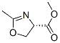 4-Oxazolecarboxylicacid,4,5-dihydro-2-methyl-,methylester,(4S)-(9CI) Structure