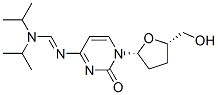 N4-((diisopropylamino)methylene)-2',3'-dideoxycytidine Structure