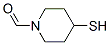 1-Piperidinecarboxaldehyde, 4-mercapto- (9CI) 结构式