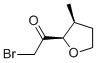 Ethanone, 2-bromo-1-(tetrahydro-3-methyl-2-furanyl)-, (2R-cis)- (9CI) Struktur