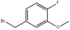 4-(BROMOMETHYL)-1-FLUORO-2-METHOXYBENZENE Structure