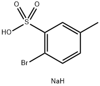 BENZENESULFONIC ACID, 2-BROMO-5-METHYL-, SODIUM SALT,141114-01-4,结构式