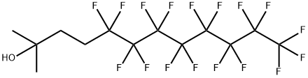 4-(PERFLUOROOCTYL)-2-METHYL-2-BUTANOL Structure