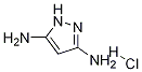 1H-pyrazole-3,5-diaMine hydrochloride Struktur