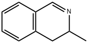 3,4-ジヒドロ-3-メチルイソキノリン 化学構造式
