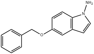 5-(Benzyloxy)-1H-indol-1-amine Struktur