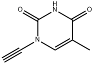 2,4(1H,3H)-Pyrimidinedione, 1-ethynyl-5-methyl- (9CI)|