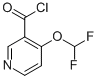 141311-99-1 3-Pyridinecarbonyl chloride, 4-(difluoromethoxy)- (9CI)