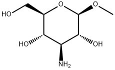 METHYL-3-AMINO-3-DEOXY-B-D-*GLUCOPYRANOS IDE Structure
