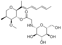 グルコラノマイシン 化学構造式
