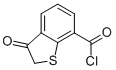 Benzo[b]thiophene-7-carbonyl chloride, 2,3-dihydro-3-oxo- (9CI) Structure