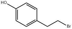 4-(2-ブロモエチル)フェノール 化学構造式