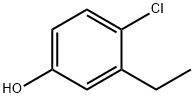 4-氯-3-乙基苯酚,14143-32-9,结构式