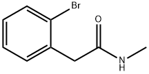 2-(2-Bromophenyl)-N-methylacetamide Structure