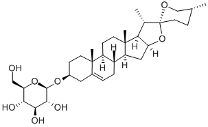 地索苷,14144-06-0,结构式