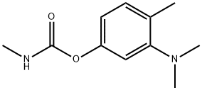 N-Methylcarbamic acid 3-(dimethylamino)-4-methylphenyl ester 结构式