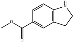 methyl indoline-5-carboxylate Structure