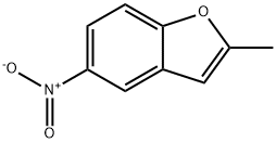 BENZOFURAN, 2-METHYL-5-NITRO- 化学構造式