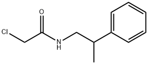 2-CHLORO-N-(2-PHENYLPROPYL)ACETAMIDE Structure