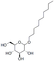 デシルグルコシド 化学構造式