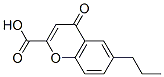 6-propylchromone-2-carboxylic acid Structure